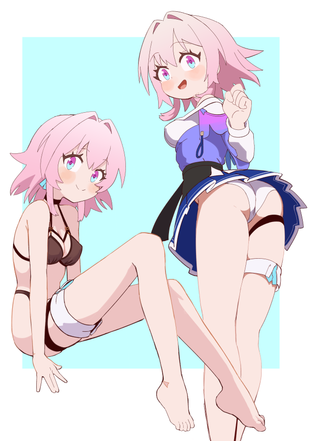 「March 7 cute and dumb #HonkaiStarRail」|formerlyのイラスト