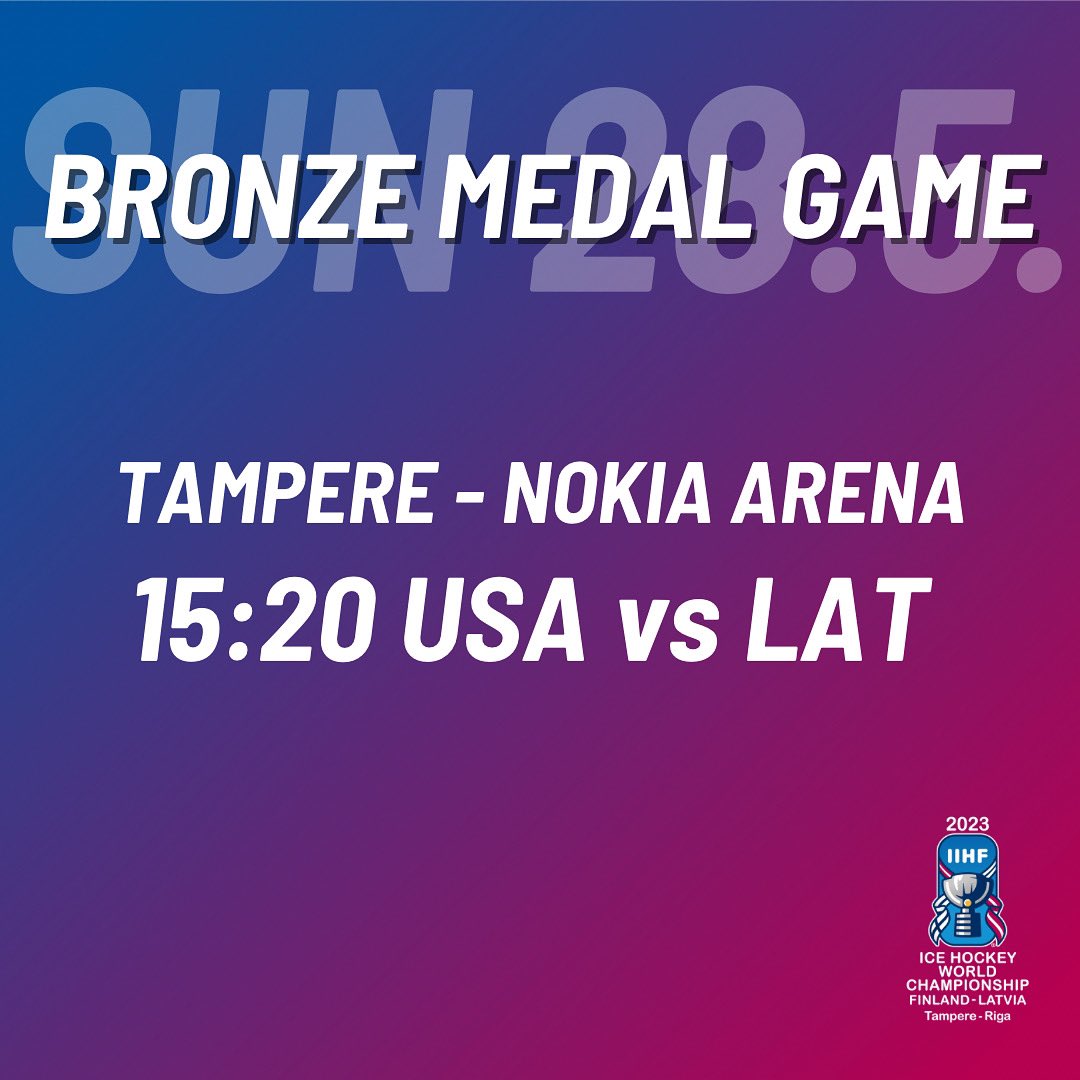 The bronze medal game USA vs LAT!🥉🤩

#2023iihfworlds #IIHFworlds #WeLiveTheGame