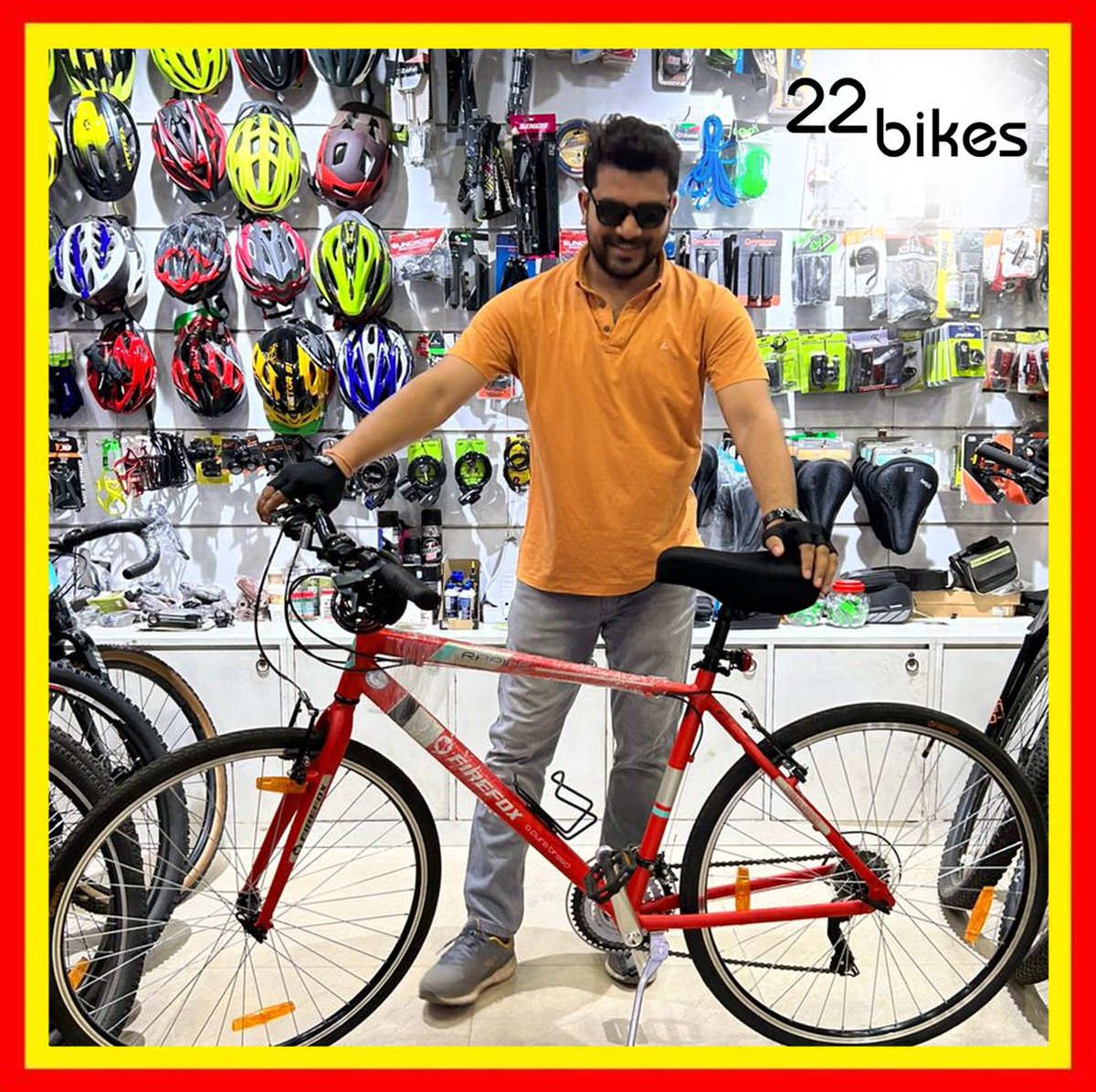 22_bikes's tweet photo. Congrats Bro for your all new Firefox Rapide bicycle. 

The ergonomics on the Rapide is the perfect combination of comfort and aggressiveness for a hybrid.

#Firefox #Firefoxbikes #22bikes #Rapide #Hybrid #Hybridbike #Hybridcycle #Firefoxcycle #urbanbike #Urbancycle #Citybike https://t.co/72R9pmraDG