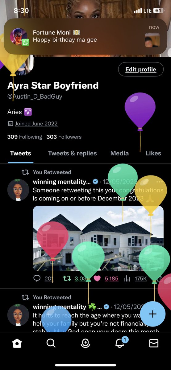 Happy birthday to me ❣️🥷🤝🏾