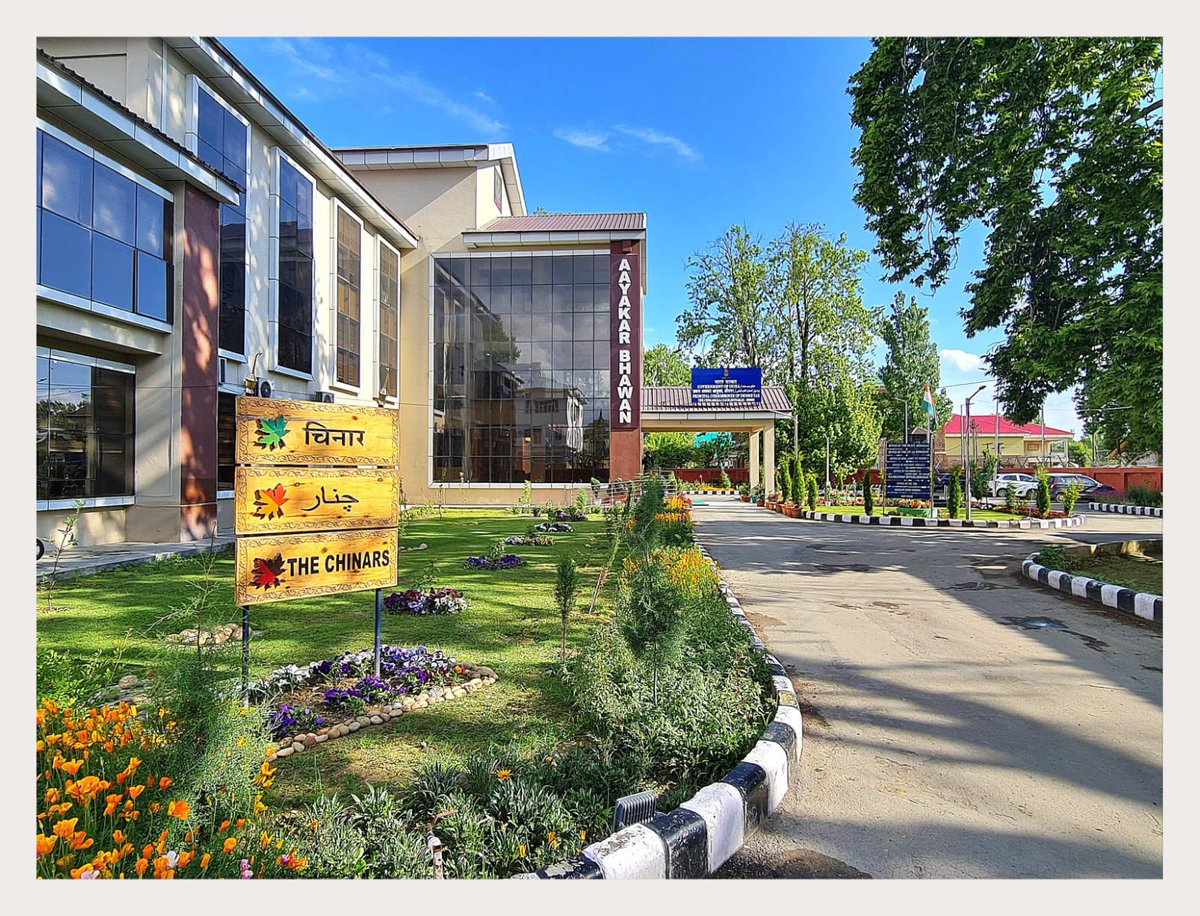 UCFDesignStudio's tweet image. Some pictures of the beautiful new Income Tax Office in #Srinagar. @IncomeTaxIndia