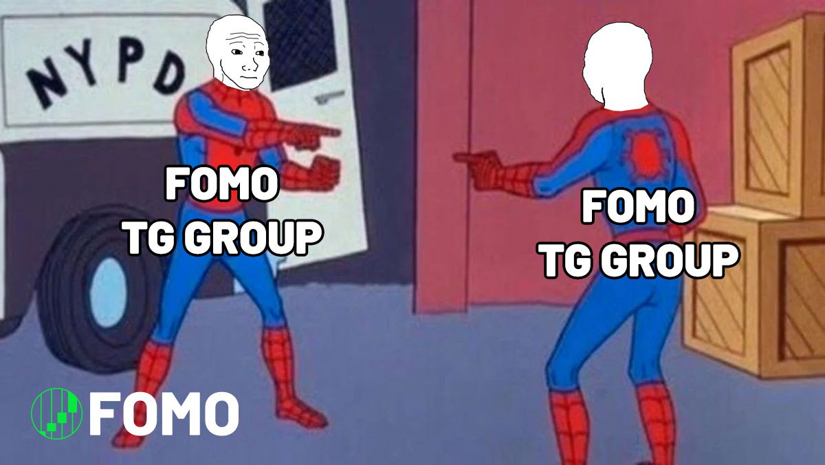 What a crazy night 🤯

Our TG was hacked 👀

An admin goes rogue and tries to scam the community

Only in crypto 😳

We are back, we are never leaving, the show goes on, join our new TG 

LFG 📈

t.me/DailyFOMO_Offi…

$FOMO