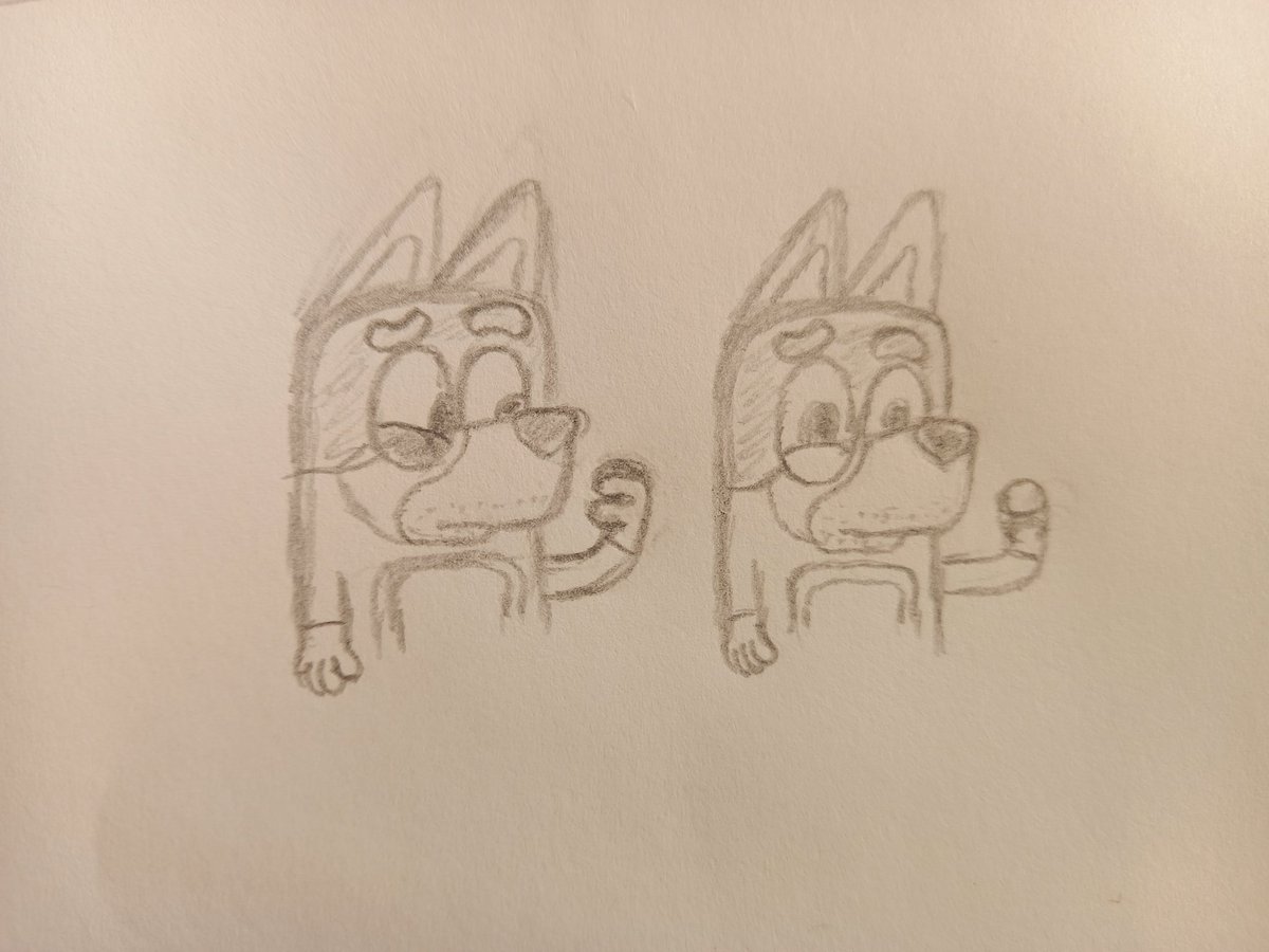 LateNight_Work's tweet photo. Bandit: "I think i am too old for this, Shaun..."

Shaun: 

#Bluey #blueyfanart #blueyart #BanditHeeler #Shaun https://t.co/PI94EGDvB3