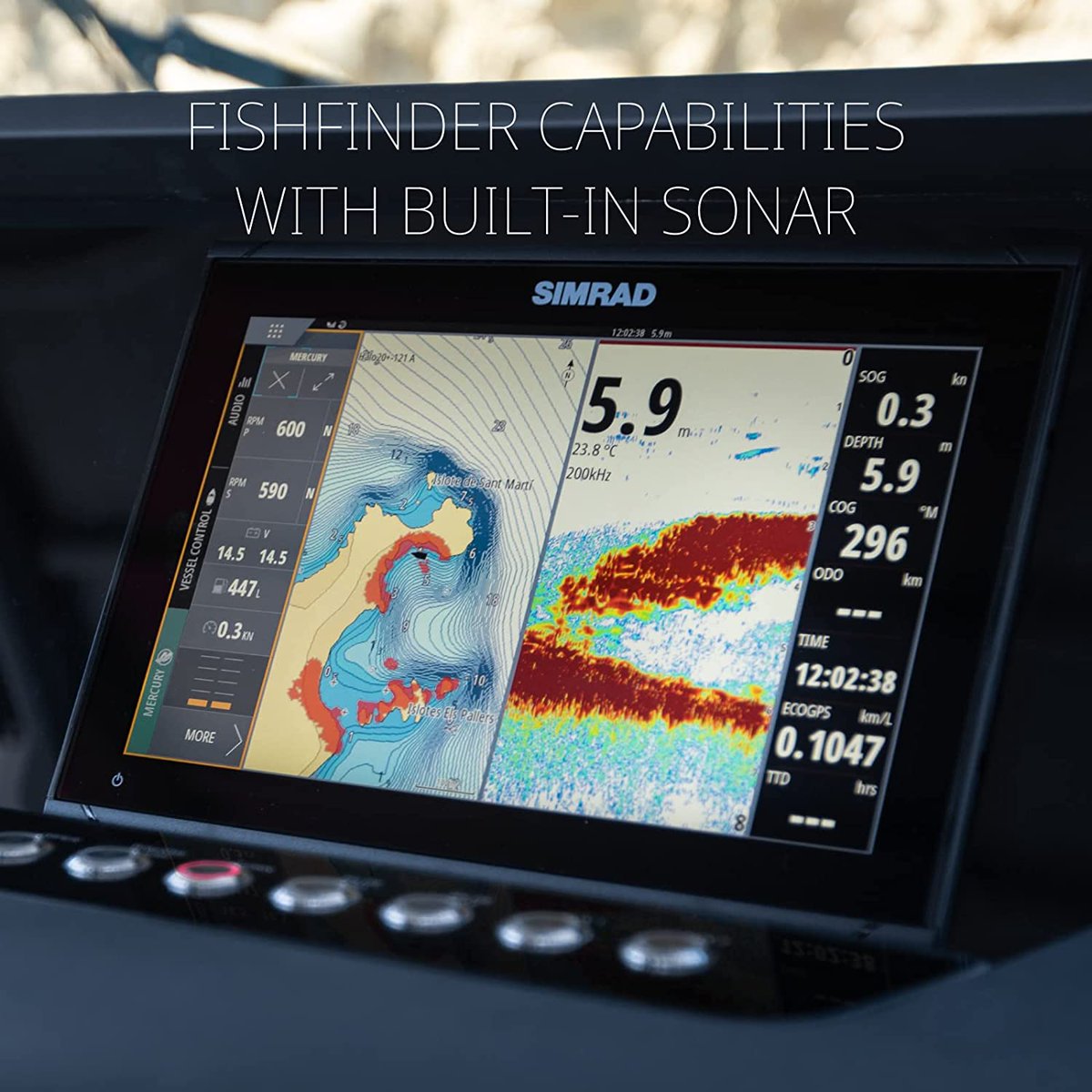 IntroduceVideo's tweet image. |Descriptions &amp;amp; Reviews| Simrad GO Chartplotter and Fish Finder, with Transducer and Radar Options, Preloaded C-MAP Discover Chart Card #SimradGOChartplotterandFishFinder #FishFinder #Simrad #SimradGO #Chartplotter pinterest.com/pin/5956714882…