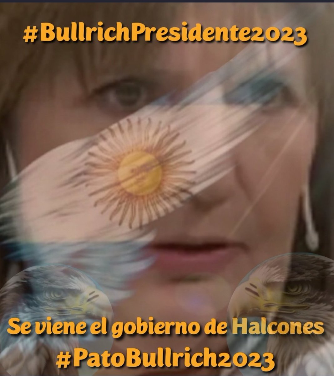 @PatoBullrich @hugomakiavelico #EsElla 
#EsPatoBullrichPresidente2023