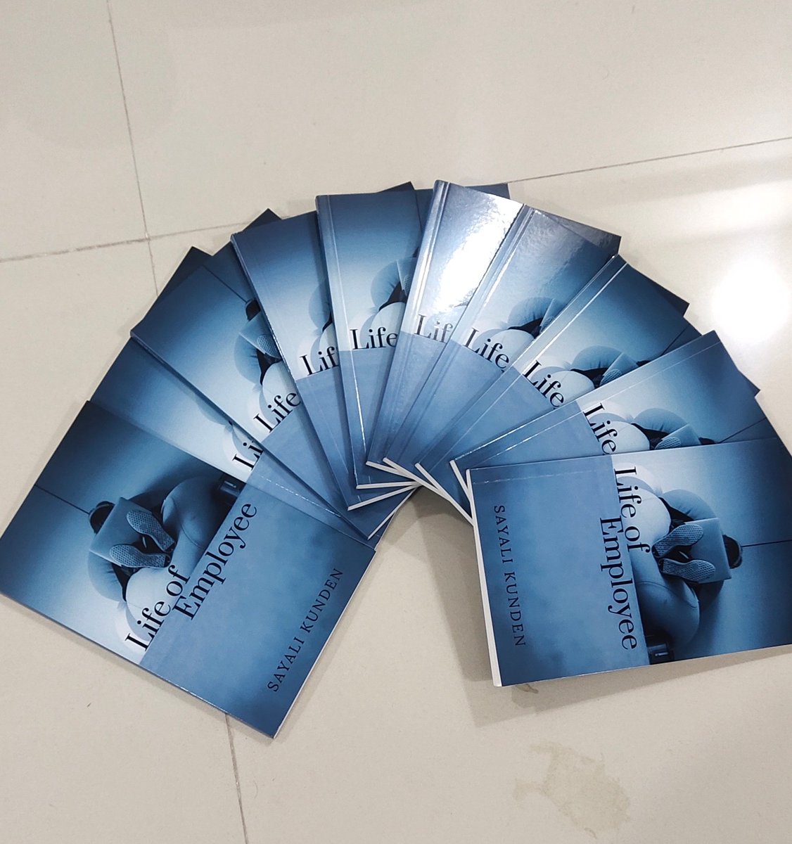 Life of employee books available on Amazon and Flipkart