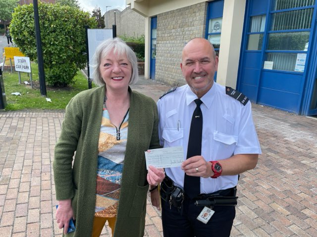 This week Steve Garrett @OfficialPSCF Rep @HMPDurham presented the special award of £2000 to the Henry Dancer Days Charity. This is a fantastic charity that supports children with cancer ❤️❤️❤️