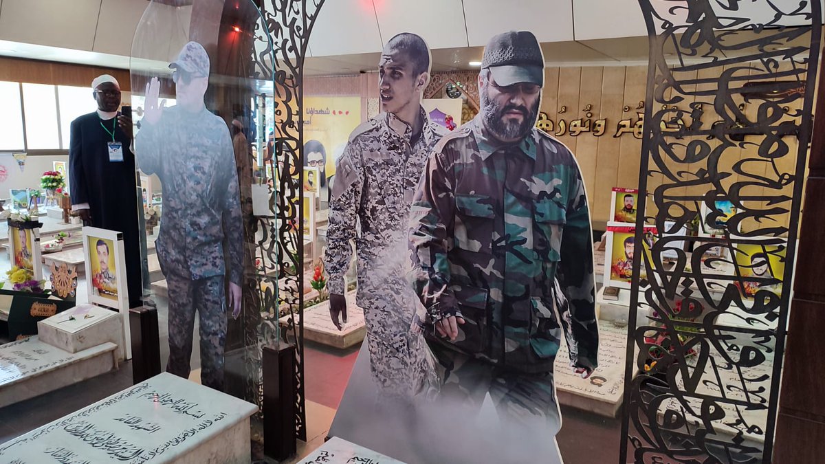timand2037's tweet image. Photos of #Lebanese #Resistance leaders (over their graves in Beirut) assassinated by israeli colonists (left to right): Mustafa Badreddin, Jihad Mughniyeh and his father Imad #Mughniyeh. Imad was the most outstanding, brilliant field commander of #Hezbollah.