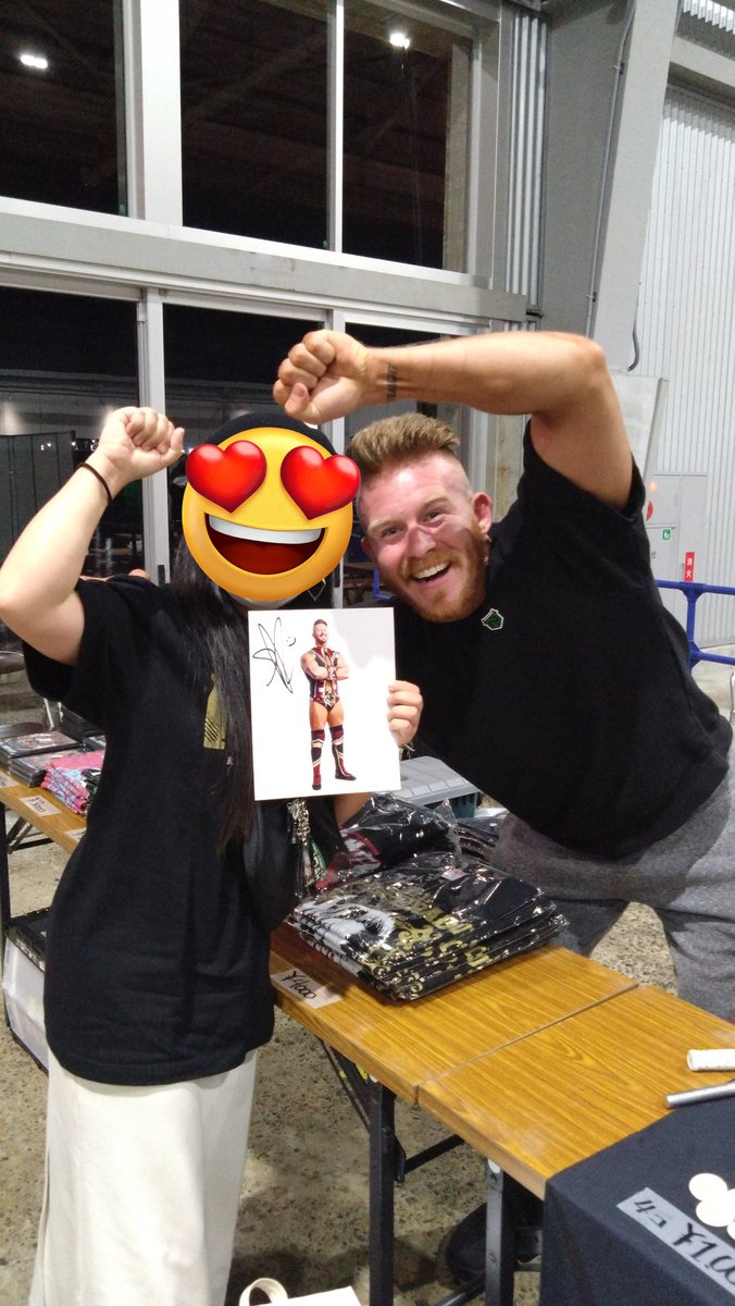 aarriissaa01501's tweet image. 初めてレガシー選手と！🥰
明るくてナイスガイ♡

#noah_ghc
#seanlegacy
#ショーン・レガシー