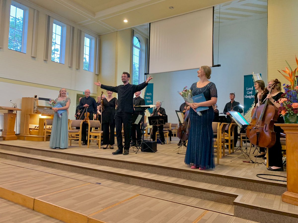 It was such a pleasure to sing Pergolesi's Stabat Mater with <a href="/KatyAllanSop/">Katy Allan</a> and the Amaretti Chamber Orchestra last night. What a piece!