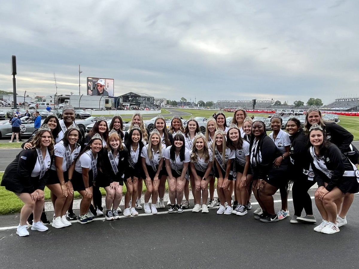 PhylFerrell's tweet photo. The @PrincessIndy500 are here! @IMS @500Festival #PrincessProgram #ThisIsMay #Indy500 https://t.co/0ERVpGWozX