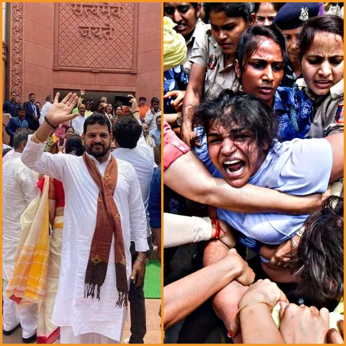 Saurabh_MLAgk's tweet photo. ये @SakshiMalik हिंदू है , भाजपाइयों से बड़ी राष्ट्रवादी है , देश के लिए सब कुछ किया है।

मगर सारे भाजपा के तथाकथित हिन्दुवादी, राष्ट्रवादी चुप हैं।

भाजपा का सब कुछ नक़ली है । नक़ली हिन्दुवाद, नक़ली राष्ट्रवाद । https://t.co/KnywPJsf9c