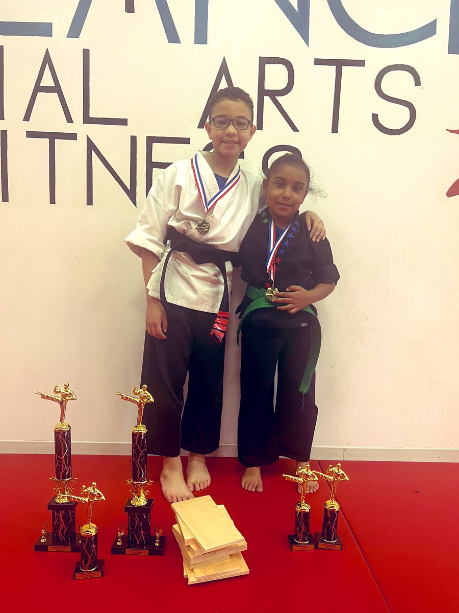 My Karate 🥋 Kids ! Super Proud! We love you! 😘 ❤️👏🏅👍🏼 🏆 🥰