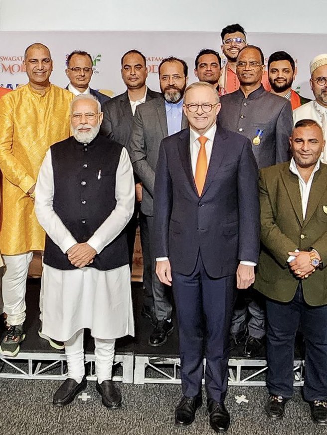 Tallkaran's tweet image. Excellence is a continuous process and not an accident.
A. P. J. Abdul Kalam

@narendramodi @AlboMP @AuswelcomesModi 

#ModiInAustralia #NarendraModi