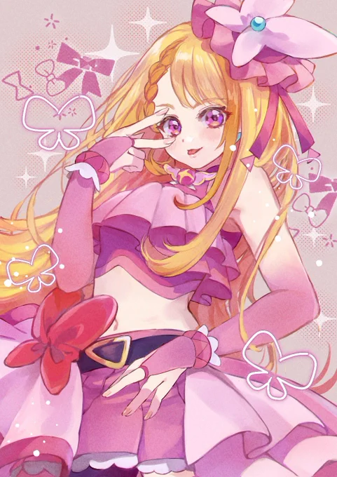 キュアバタフライ  #precure #ひろプリ