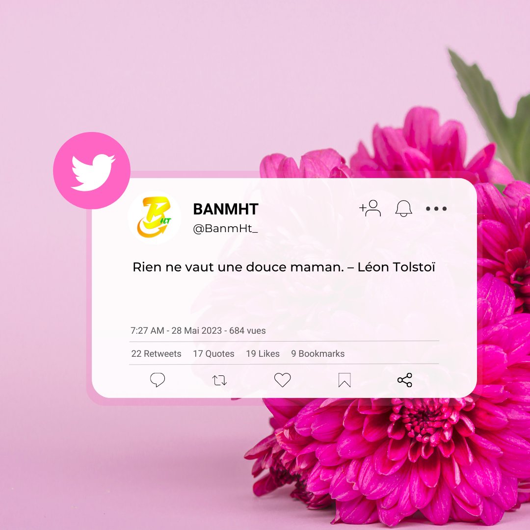 BanmHt_'s tweet photo. Une "douce maman" est souvent une source de réconfort, de soutien et de protection. 

Partagez avec nous, en commentaire, une pensée ou un mot que vous aimeriez partager à Maman ✨✨ 
.
.
.
#mothersday #mother #maman #mothercare #fetedesmeres https://t.co/5XD4W4rQxb
