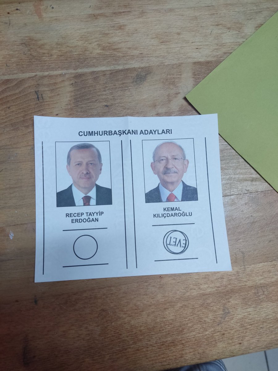 🥰 DEMOKRAT DEDEME BİR OY DAHA NASİP OLDU 🥰 #OylarlKılıçdaroğluna #RecepTayipErdogan Şampiyon Fenerbahçe #Müşahit saat.17.00 Afkanlı