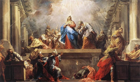 Today is the Solemnity of Pentecost.