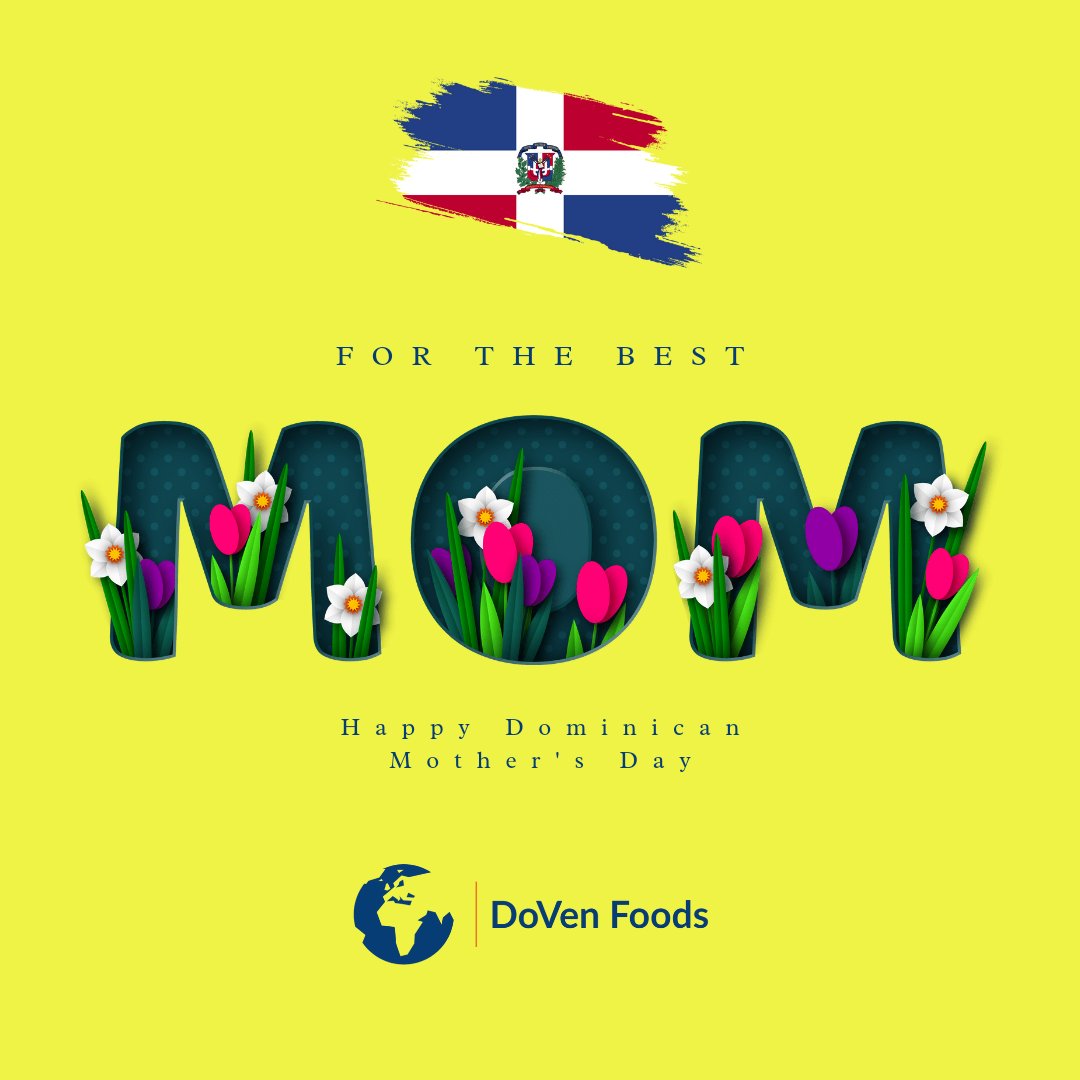 🇩🇴❤️ Happy Dominican Mother's Day! ¡Feliz Día de las Madres en República Dominicana! ❤️🌸

Today, we honor the strength, love, and resilience of all the incredible Dominican mothers out there! 🙌💖

#DominicanMothersDay #DiaDeLasMadres #CelebratingMotherhood #MomPower #DovenFoods