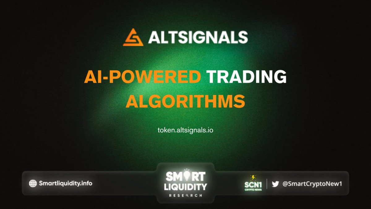SmartCryptoNew1's tweet photo. 🉑 @AltSignalseng is a market leader in providing signals and developing algorithm-based indicators

🉑 #AltSignal provide technical and fundamental analysis

💥 $ASI token native currency of the platform
💥 Future AI-powered products
💥 Exclusive presale opportunities

🔽 VISIT
https://t.co/HlGL2uyC7L
#SCN1