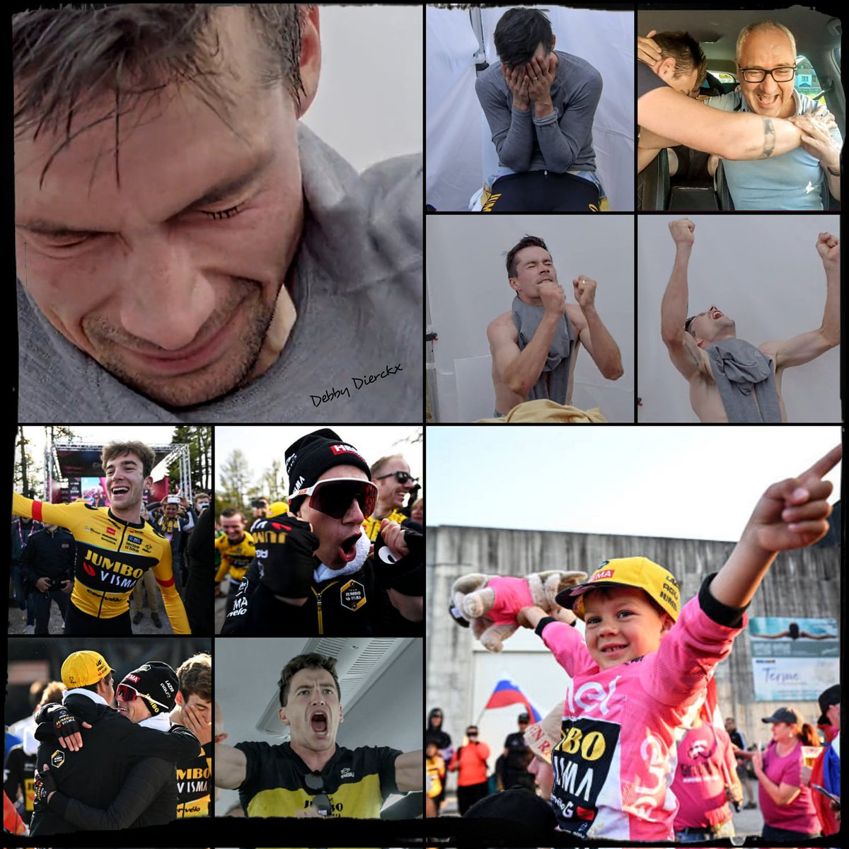 About yesterday 😃.
Emotions 🥹.
Happy 💞.
Proud fan 🫶🥰.
#rogla #roglic #primozroglic #jumbovisma #Giro #samenwinnen