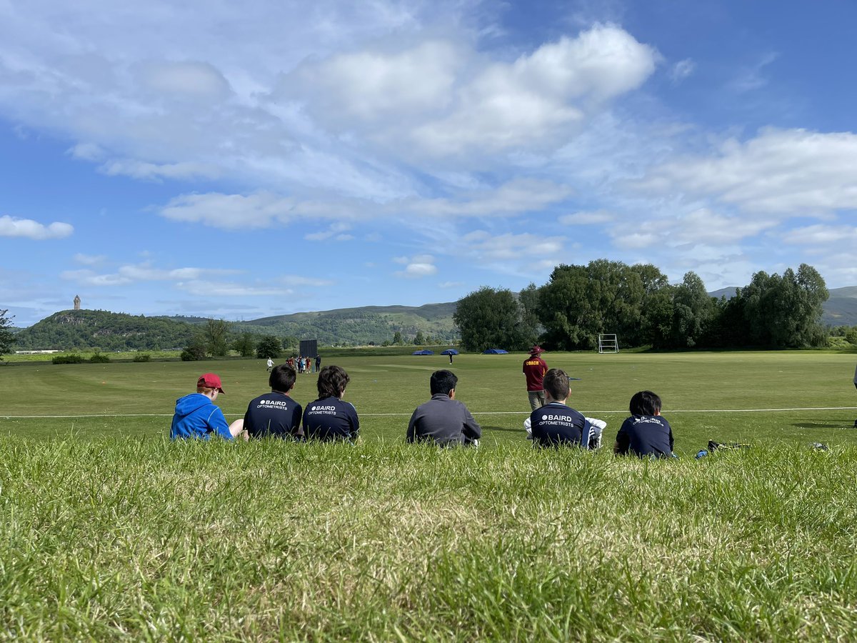 Great morning at the Sunday Slam. Loss to Stirling County but definitely our best performance this season. Thank you to @StirlingCCC for being wonderful hosts as always. Cricket is the sport that brings everyone #together. #dunblane #cricket #cranes #friendship