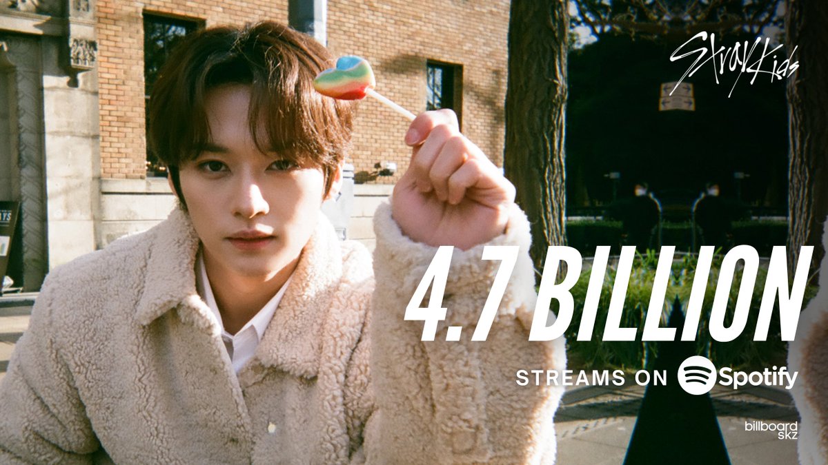 #StrayKids has now surpassed 4.7 BILLION streams on Spotify, the 2nd male K-Pop act in history to do so!

<a href="/Stray_Kids/">Stray Kids</a> is the only 4th Generation K-Pop act and overall 4th K-Pop/Korean act in history to surpass this milestone. #S_Class