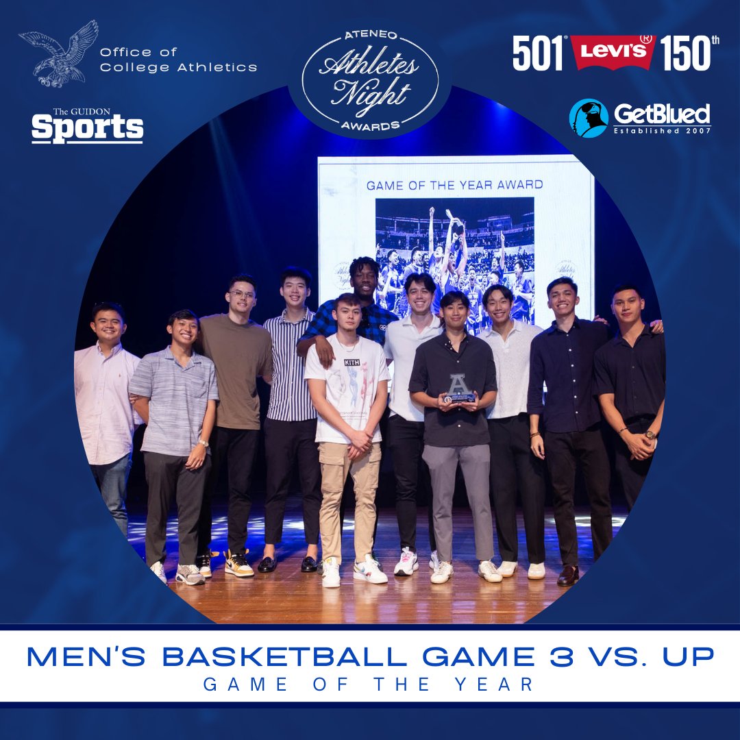 TheGUIDONSports's tweet image. After a full year of Ateneo sports, the University, through the 25th Annual Athletes&apos; Night Awards, celebrates the immense effort and passion exhibited by all Blue Eagles.