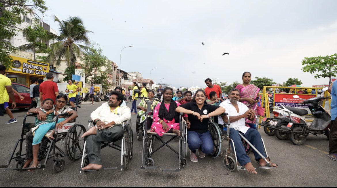 snehamohandoss's tweet image. Highlight of the show 
50 differently abled took part in our #RunForHungerFree. ❤️

#WorldHungerDay @FoodBankChennai @FoodBankIndia @WHO