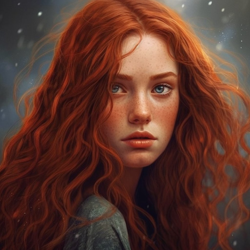 woman with long dark red hair and freckles @midjourney #midjourneyV5 #aiartgeneratedart #generativeart #generativeartwork #artificialintelligenceai #aiartgenerator #aiartwork #aiartworks #artificialintelligence #midjourney #midjourneyart #midjourneycommunity