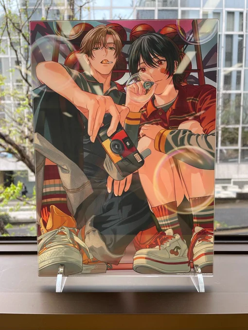  終了まであと2時間  #冬縞しぐれ() [#純情でなにが悪い]  完全受注生産 アクリルプレート  しぐれ先生の直筆サイン入りグッズを 確実にGETできるチャンス  ギリギリまで悩まれていた方も まだ間に合います お買い逃しなく  