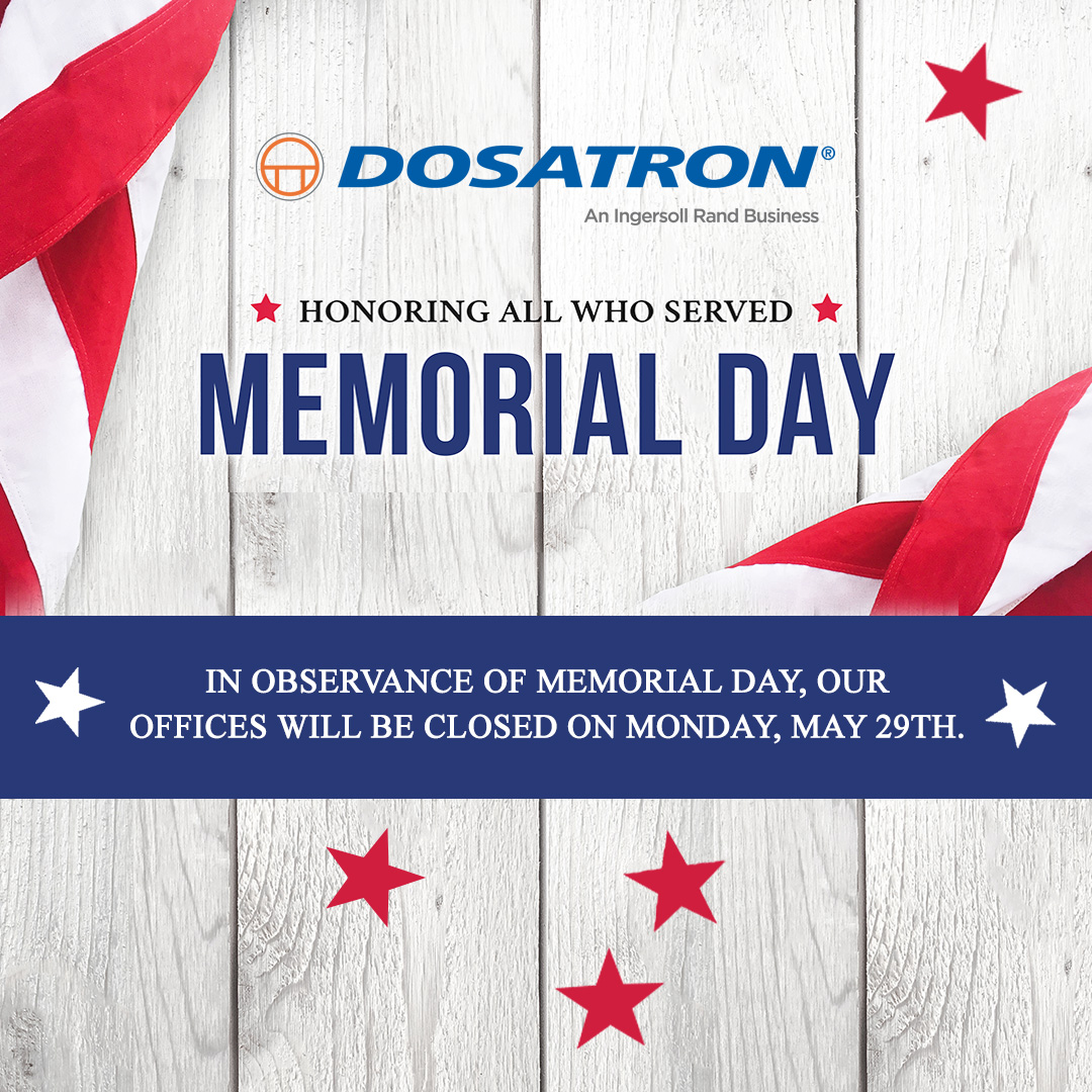 On this Memorial Day, Dosatron pays tribute to the brave men and women who served our country with unwavering courage. Their legacy lives on in our hearts. #MemorialDay #HonoringHeroes #DosatronRemembers