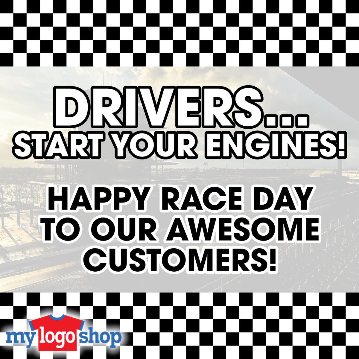 START YOUR ENGINES! Happy race day to our wonderful customers!! Have fun and stay safe out there 🏁🏎️
