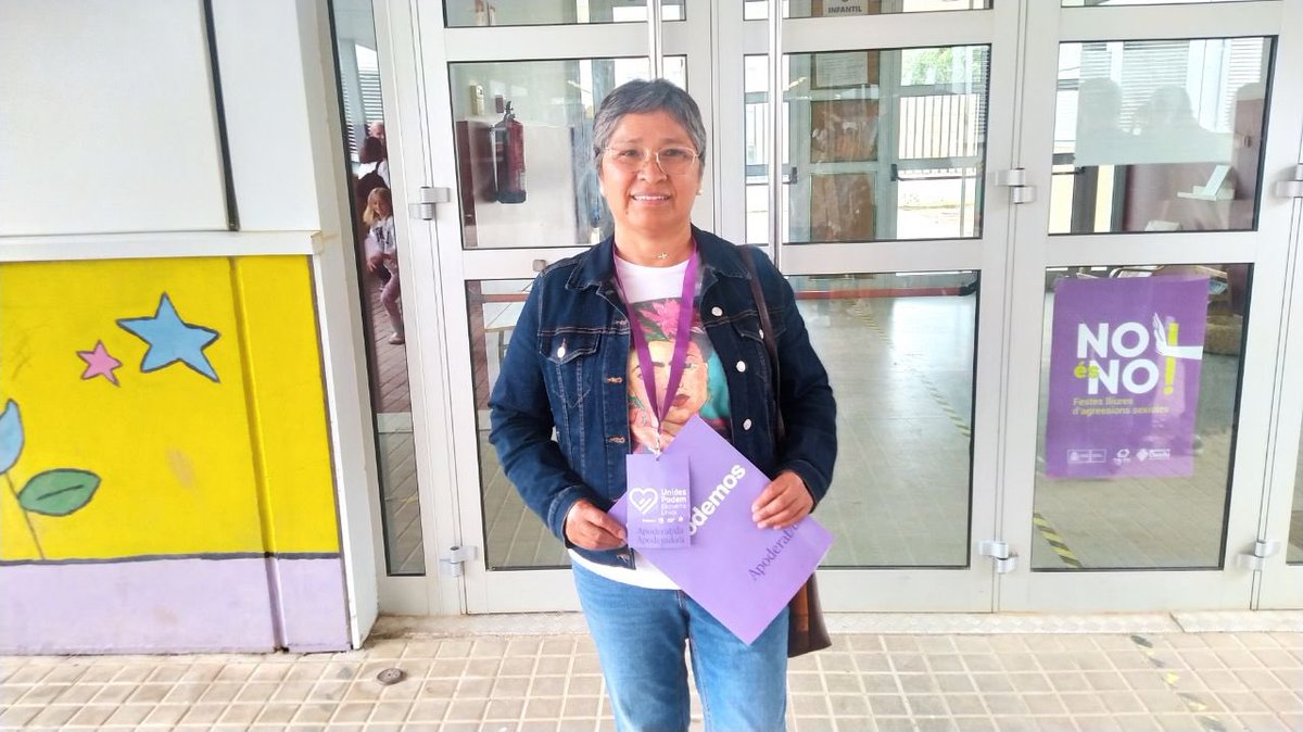 Tercera campaña, tercera vez como apoderada, camino al tercer Botànic con más fuerza en Unides <a href="/Podem_/">Podem</a> -EU para hacer políticas valientes y mejorar la vida de todas las personas. En mi barrio, el #RavalUniversitari de Castelló. #ValentiaParaTransformar28M