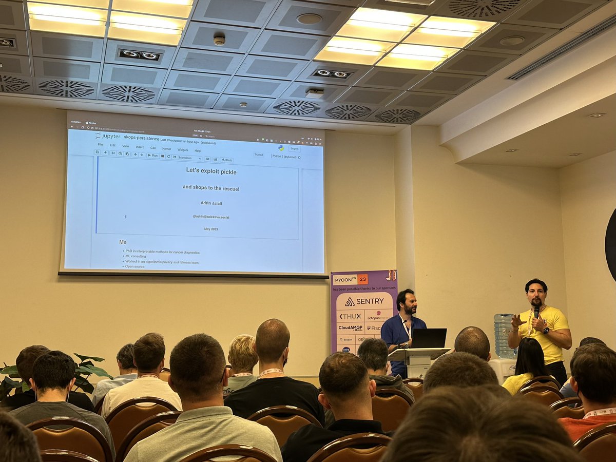 It was nice to meet and discuss security topics with developers and software engineers at @pyconit (Florence)! It's always interesting to get out of my 'academic bubble' and see things from different perspectives 😊

Time to get back to Vienna now!

#PyCon23