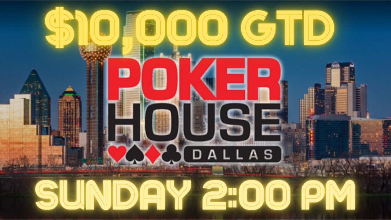 Poker House Dallas (PokerHouseLive) / Twitter