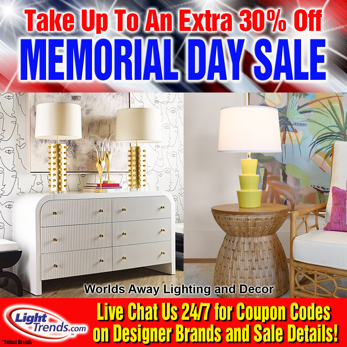 Save Up To 30% #sale #memorialday #memorialdaysale #memorialdaysales lighttrends.com