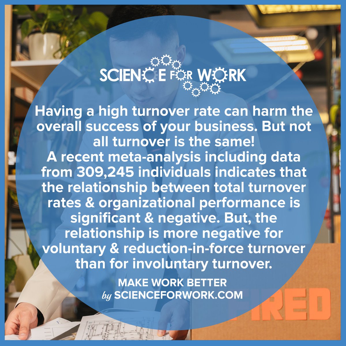 #MakeWorkBetter   with #scienceforwork ⚗😁🔍
Produced by @A_J_Halliday
 
Take a peek at it here:
psycnet.apa.org/doiLanding?doi…

#Quitting #Fired #Work #EBM #EBP #EvidenceBasedManagement #EvidenceBasedPractice #JobLoss #work #turnover #performance