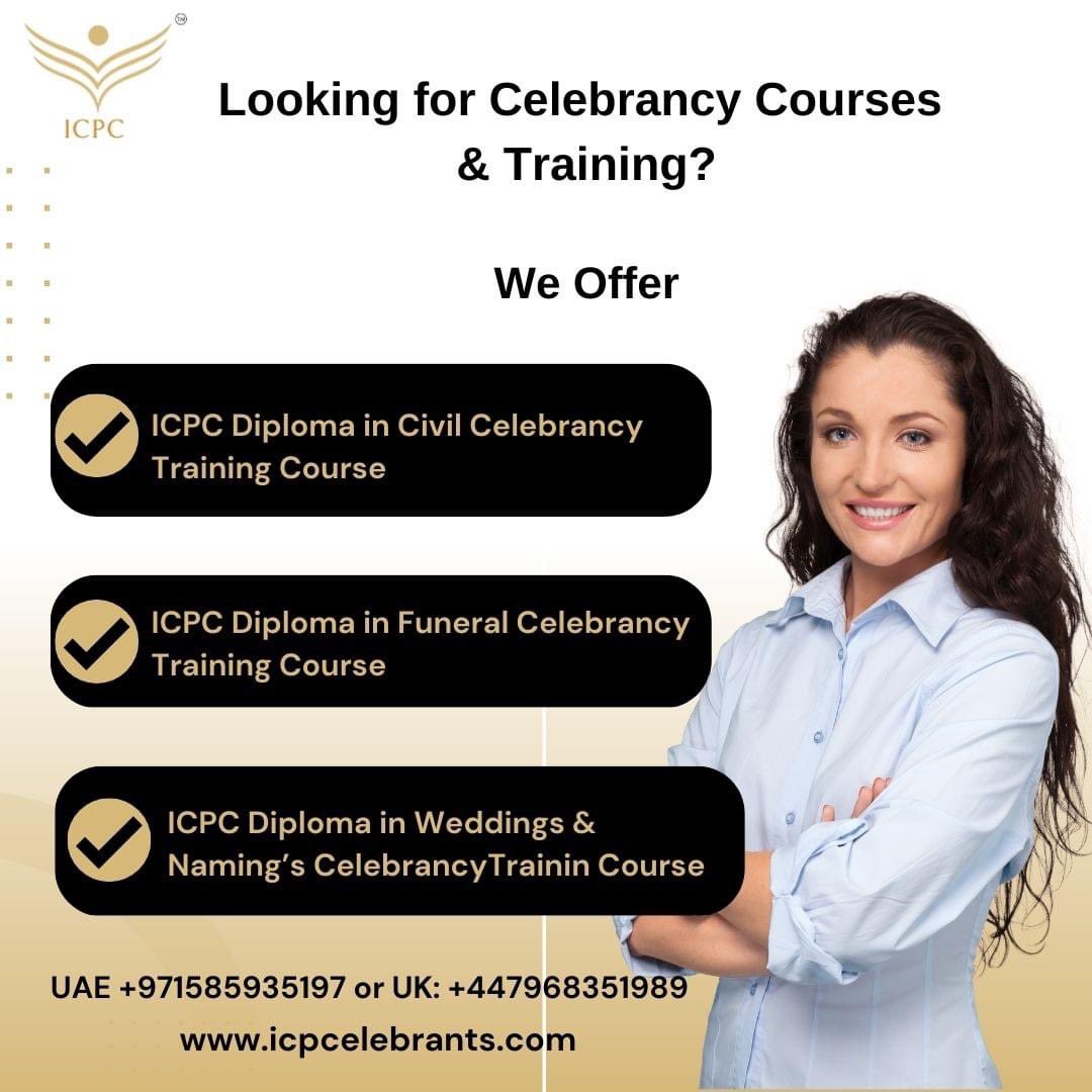 ICPCELEBRANTS's tweet photo. "Join the league of extraordinary celebrants! Train with the International Corporation of Professional Celebrants and master the art of creating unforgettable moments. Unlock your potential today. #CelebrantTraining #CreateMemories #ProfessionalCelebrants" https://t.co/k2fdUz2jLK