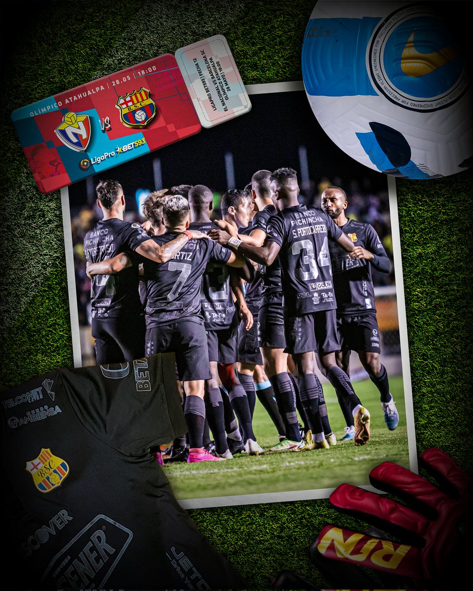 BarcelonaSC's tweet photo. ¡VOLVEMOS A LA CAPITAL! 🔥⚽️

Hoy, desde las 18h00 #NACvsBSC en el Olímpico Atahualpa. Un duelo con historia 📚 🏟

#LigaProBet593 
#VamosIdolo 🟡⚫️ https://t.co/teV0Xar885