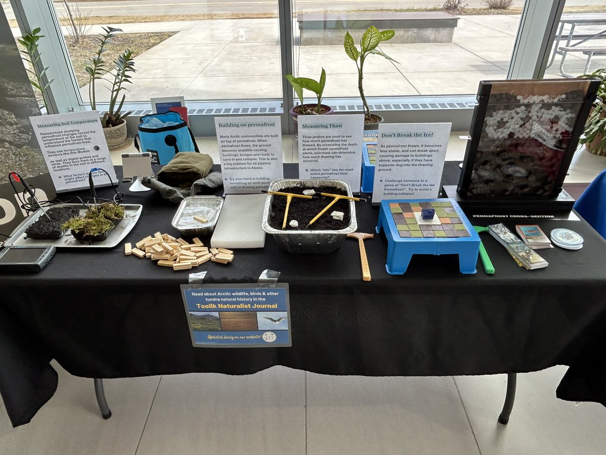 AppState Geo&Env Sci (@app_earth_sci) on Twitter photo Our highest latitude outreach event so far at <a href="/uafairbanks/">UA Fairbanks</a> last week. We’re glad to be part of the <a href="/Toolik/">Toolik Field Station</a> community, thanks <a href="/ArcticBiology/">Institute of Arctic Biology</a> for hosting us. Updates from the <a href="/appstate/">Appalachian State</a>/ <a href="/ISUGeoscience/">Idaho State Geosciences</a> team at the North Slope of AK coming up. <a href="/AppStateCAS/">App State College of Arts and Sciences</a> Our highest latitude outreach event so far at <a href="/uafairbanks/">UA Fairbanks</a> last week. We’re glad to be part of the <a href="/Toolik/">Toolik Field Station</a> community, thanks <a href="/ArcticBiology/">Institute of Arctic Biology</a> for hosting us. Updates from the <a href="/appstate/">Appalachian State</a>/ <a href="/ISUGeoscience/">Idaho State Geosciences</a> team at the North Slope of AK coming up. <a href="/AppStateCAS/">App State College of Arts and Sciences</a>