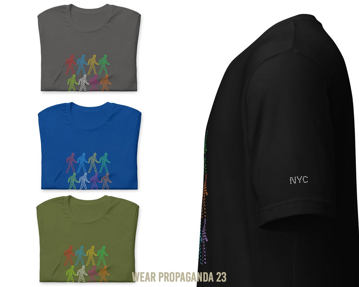 Wear_Propaganda's tweet photo. Cross when you see him but also wear him!
https://t.co/XbkUq36aO7
#pedestrian #walk #graphicdesign #tshirt #popart #NYC #design
#artshirt #traffic #clothing #urbanwear #urbanart #crossingsign
#wearart #traffic #streetcrossing #tshirtlife #tshirtstore https://t.co/D8TeslPYZM