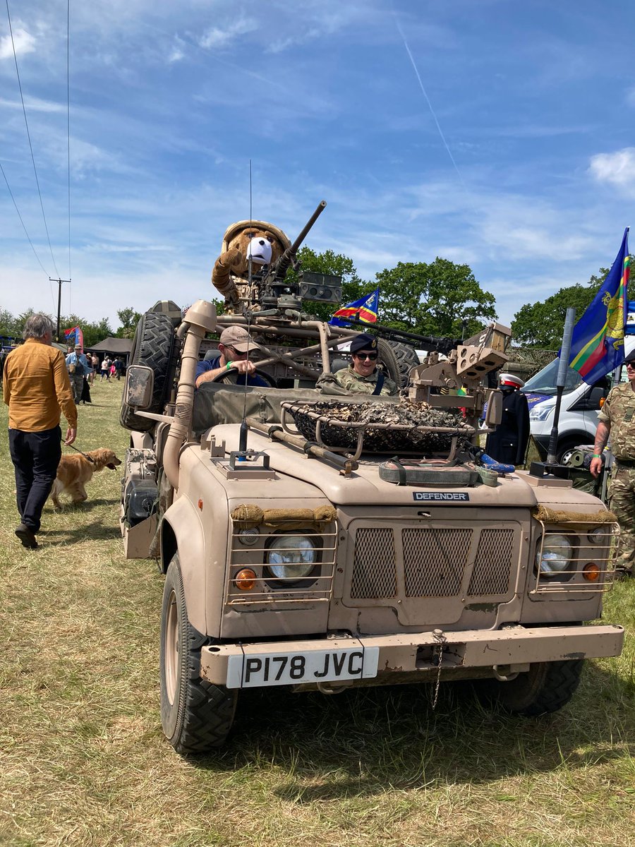 Hi all If you see our Chief and WO2 Bear say hello at the Overlord show @VCCcadets @SultanRNVCC #MeetTheChallenge