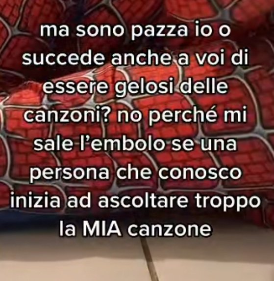 pensavo di essere l'unico...