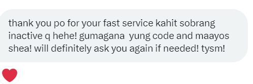 Sunday client! Thank you for trusting me!! 

DMs are open for programming comms!

 #LuwesssComms