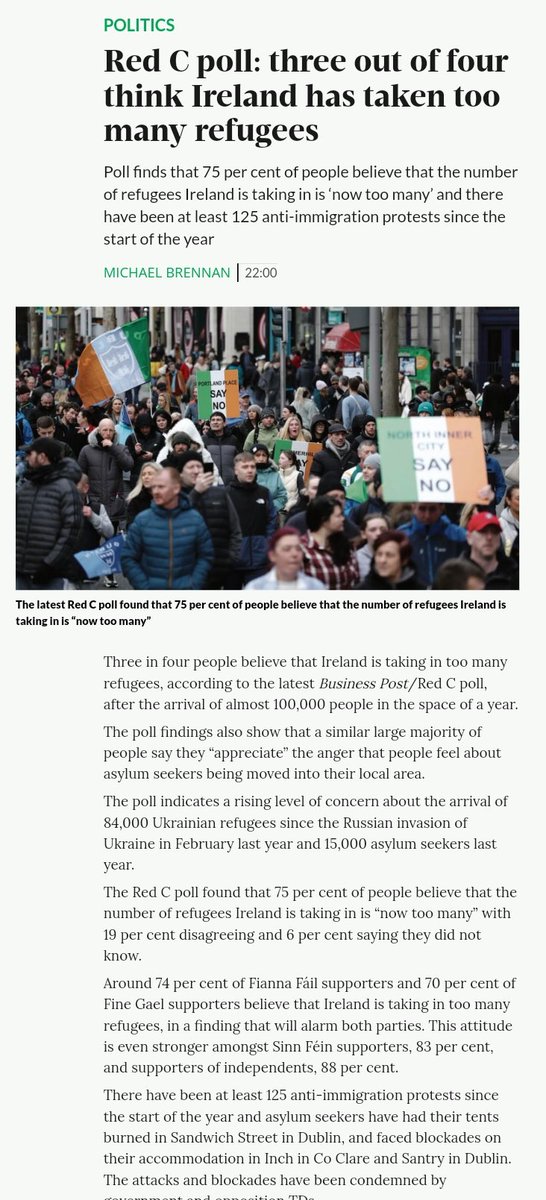 @JoeBrolly1993 @freestateirl @spotifypodcasts @ApplePodcasts You’re going to need water cannons for 75% of the population @JoeBrolly1993 

All the claims of racist and far right have been documented joe.