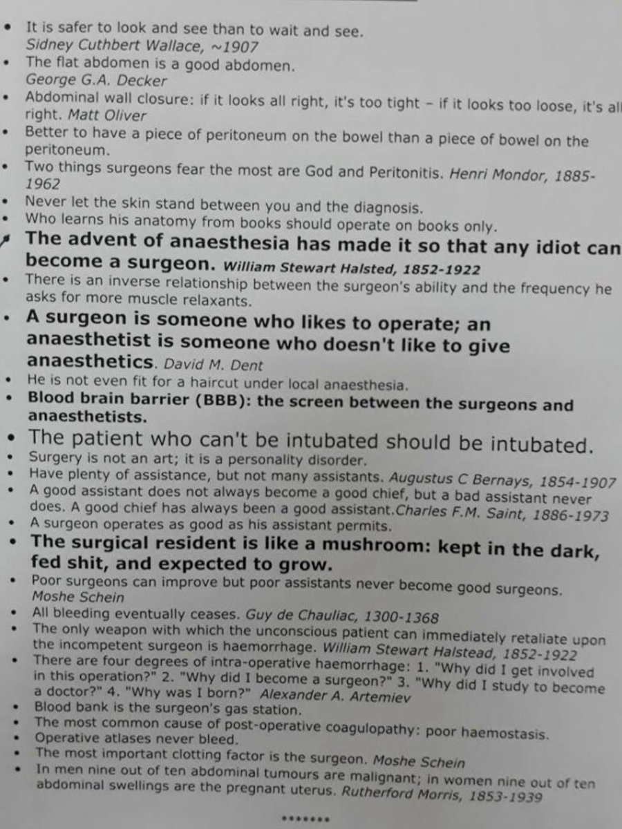 Famous Quotes in Surgery