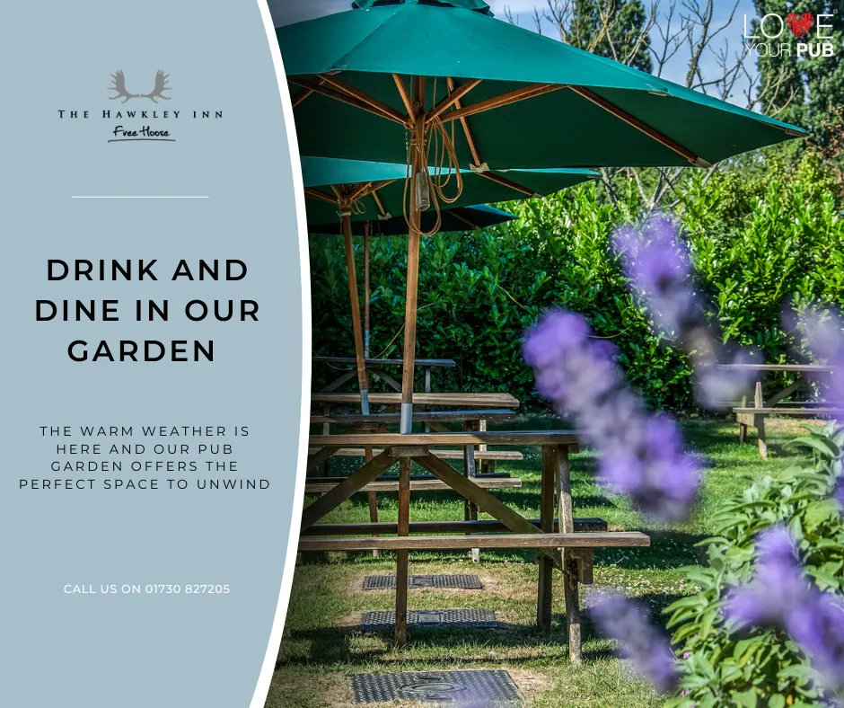 If you're joining us today, take advantage of our large, spacious garden 🍻

#countrypubs #regionalale #hampshirepubs #cheflife #pubfood #pubgarden #localpubs #drinks #beer #sundaylunch #supportlocal #bestpubs #dogfriendlypubs #foodie #lovehospitality #beeroclock #UKpubs