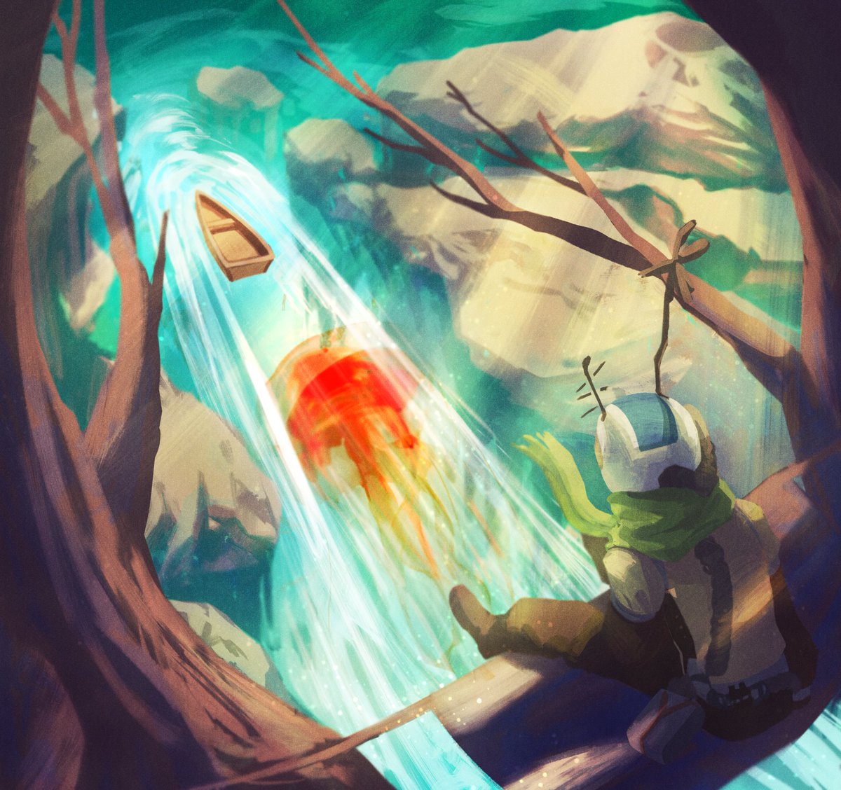 ow48hours70772's tweet photo. 【星际拓荒48h企划 | 第20棒】
【outerwilds 48hours project | 5/28 19:00】

Artist:【鸚鵡螺】
twi:【@Nautilu75386419 】
 #outerwilds48hproject
#OuterWilds https://t.co/ic4jWVPXsX