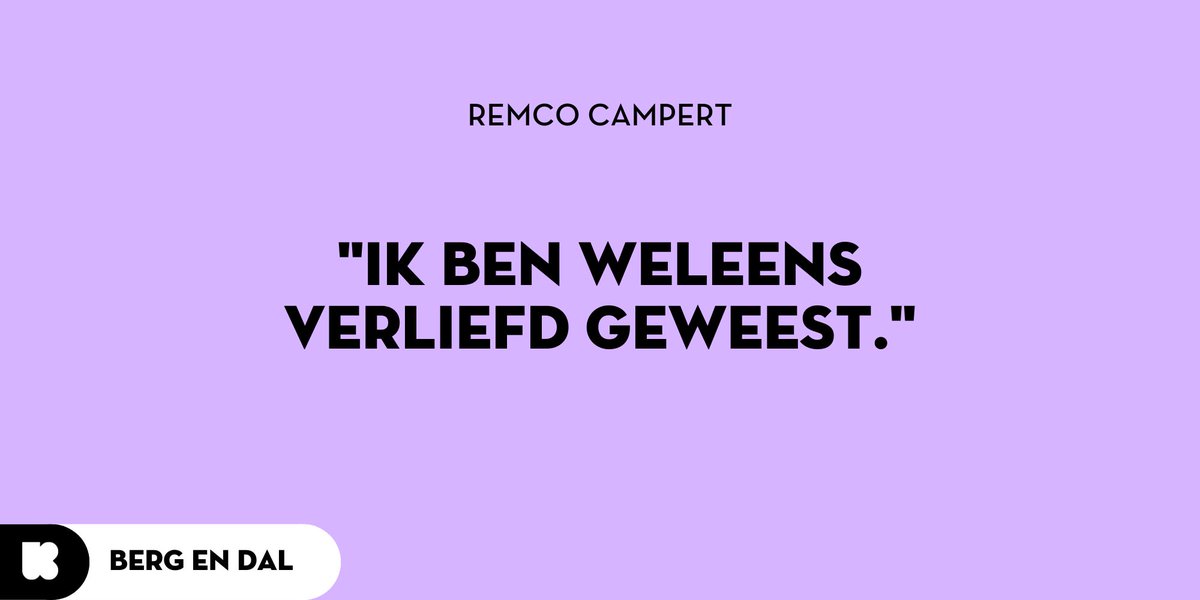 Remco Campert vertelt in #Bergendal over het dichtersthema bij uitstek.
🎧 Beluister het Select-fragment: klara.be/luister/select…